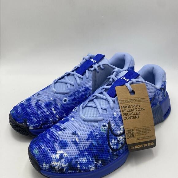 Nike M Metcon 9 AMP Aluminum Black Racer Blue (HJ6008 400) Men's Size 11 - Picture 2 of 4